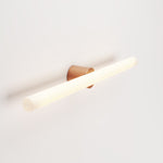 Lampada in metallo da parete o soffitto con lampadina LED lineare S14d - Rame satinato