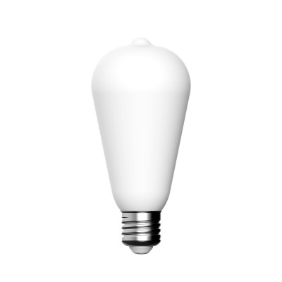 LED Porcelain Effect Light Bulb CRI 95 ST64 7W 640Lm E27 2700K Dimmable - P02