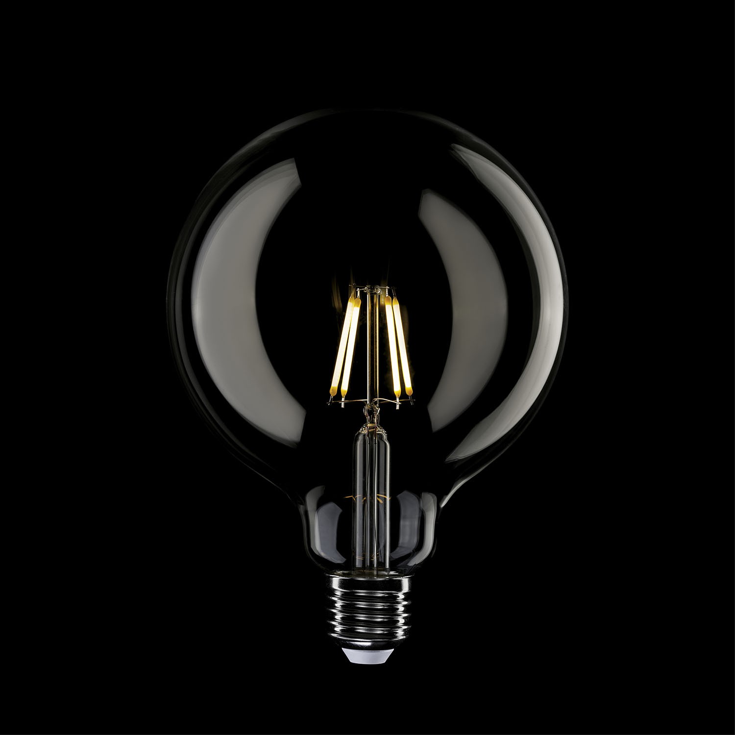 LED Clear Globe Light Bulb G125 4W 470Lm E27 2700K - E05