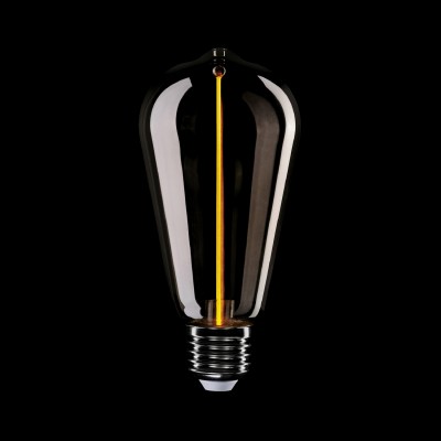LED Smoky Magnetic Light Bulb Deco Line Edison ST64 2,2W 60Lm E27 1800K - F03