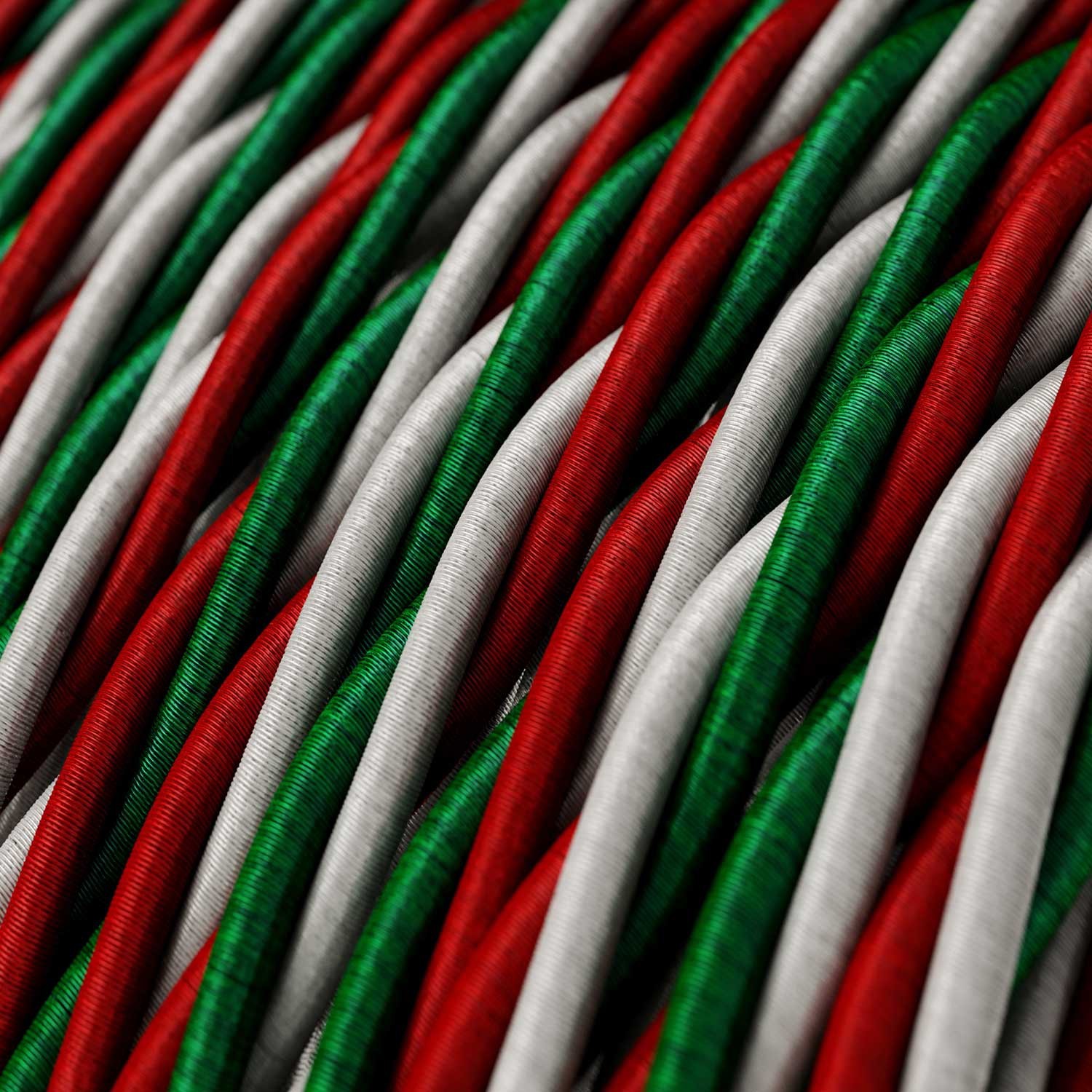 Twisted Electric Cable covered by Rayon fabric “Italy”