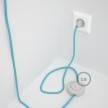 Wiring Pedestal, RM17 Baby Blue Rayon 3 m. Choose the colour of the switch and plug.