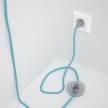 Wiring Pedestal, RM17 Baby Blue Rayon 3 m. Choose the colour of the switch and plug.
