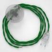 Wiring Pedestal, TM06 Green Rayon 3 m. Choose the colour of the switch and plug.