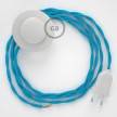 Wiring Pedestal, TM11 Turquoise Rayon 3 m. Choose the colour of the switch and plug.