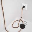 Wiring Pedestal, RL22 Sparkly Copper Rayon 3 m. Choose the colour of the switch and plug.