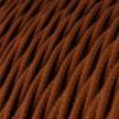 Twisted Electric Cable covered by Cotton solid colour fabric TC23 Deer