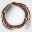 Lamp wiring, TC23 Deer Cotton 1,80 m. Choose the colour of the switch and plug.