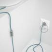 Lamp wiring, RC53 Ocean Cotton 1,80 m. Choose the colour of the switch and plug.