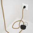 Wiring Pedestal, RL05 Sparkly Gold Rayon 3 m. Choose the colour of the switch and plug.