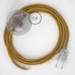 Wiring Pedestal, RL05 Sparkly Gold Rayon 3 m. Choose the colour of the switch and plug.