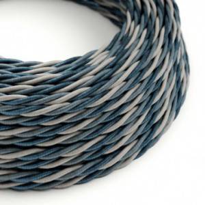 Electric Cable covered with twisted Rayon - Bernadotte TG08