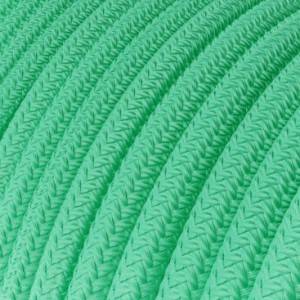 Round Electric Cable covered in Rayon - Opal RH69