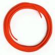 LAN Ethernet Cable Cat 5e without RJ45 plugs - Rayon Fabric RF15 Neon Orange