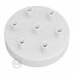 Cylindrical metal 7-hole ceiling rose kit