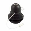 Double ferrule bakelite E27 lamp holder kit for lampshade with pull switch