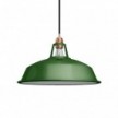 Harbour lampshade in enamelled metal with E27 fitting, 38 cm diameter