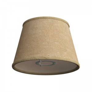 Impero fabric lampshade with E27 fitting for table or wall lamp - Made in Italy