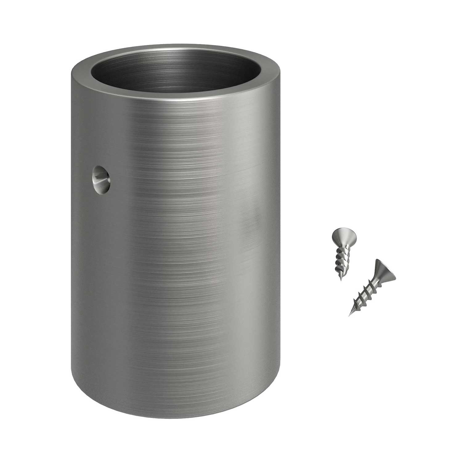 Zinc-pleated metal cable terminal for 20 mm Creative-Tube, accessories included