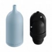 EIVA PASTEL, E27 outdoor silicone lamp holder kit - the first IP65 re-wirable lamp holder worldwide