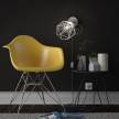 Spostaluce Metal 90°, the adjustable light source with E27 threaded lamp holder, fabric cable and side holes