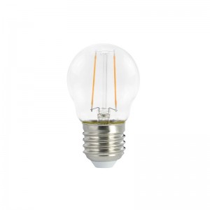 LED Globetta G45 Decorative Clear 2W E27 2700K Bulb