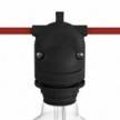 Eiva-2, 2-way outdoor lamp holder E27 and IP65 rating