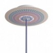 Round Rose-One 1-hole and 4 side holes ceiling rose, 200 mm - PROMO