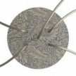 Round Rose-One 5-hole and 4 side holes ceiling rose, 200 mm - PROMO