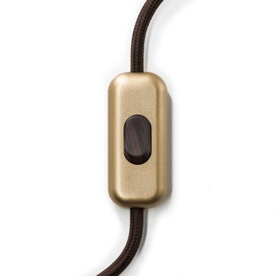 Inline single-pole switch Creative Switch Brushed Bronze