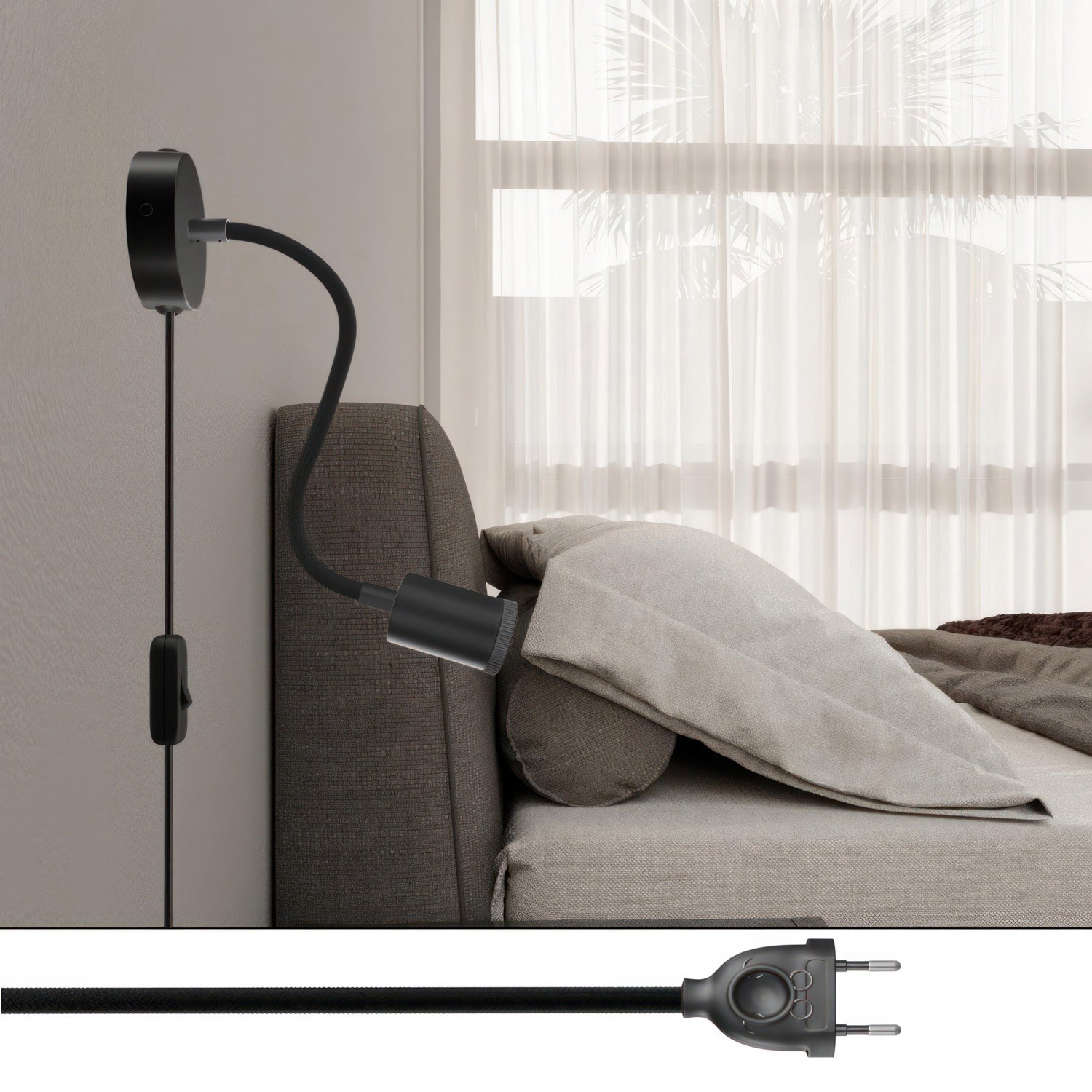 Spostaluce Lamp adjustable Flex 30 with GU1d0 spotlight