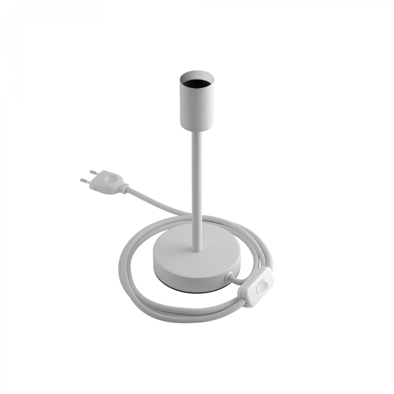 Alzaluce - Metal table lamp with two-pin plug