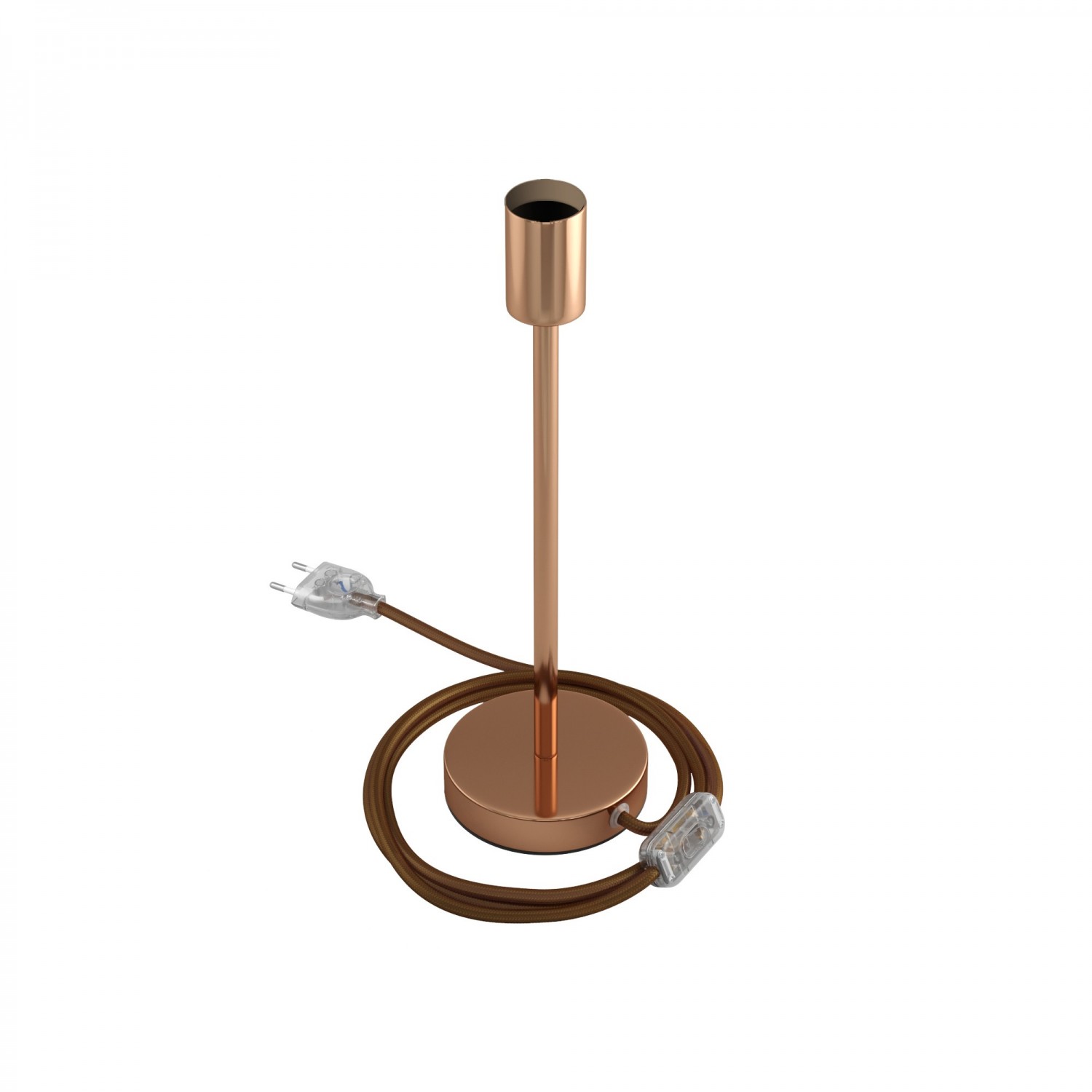 Alzaluce - Metal table lamp with two-pin plug