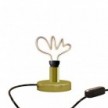 Posaluce Cloud Metal Table Lamp with two-pin plug