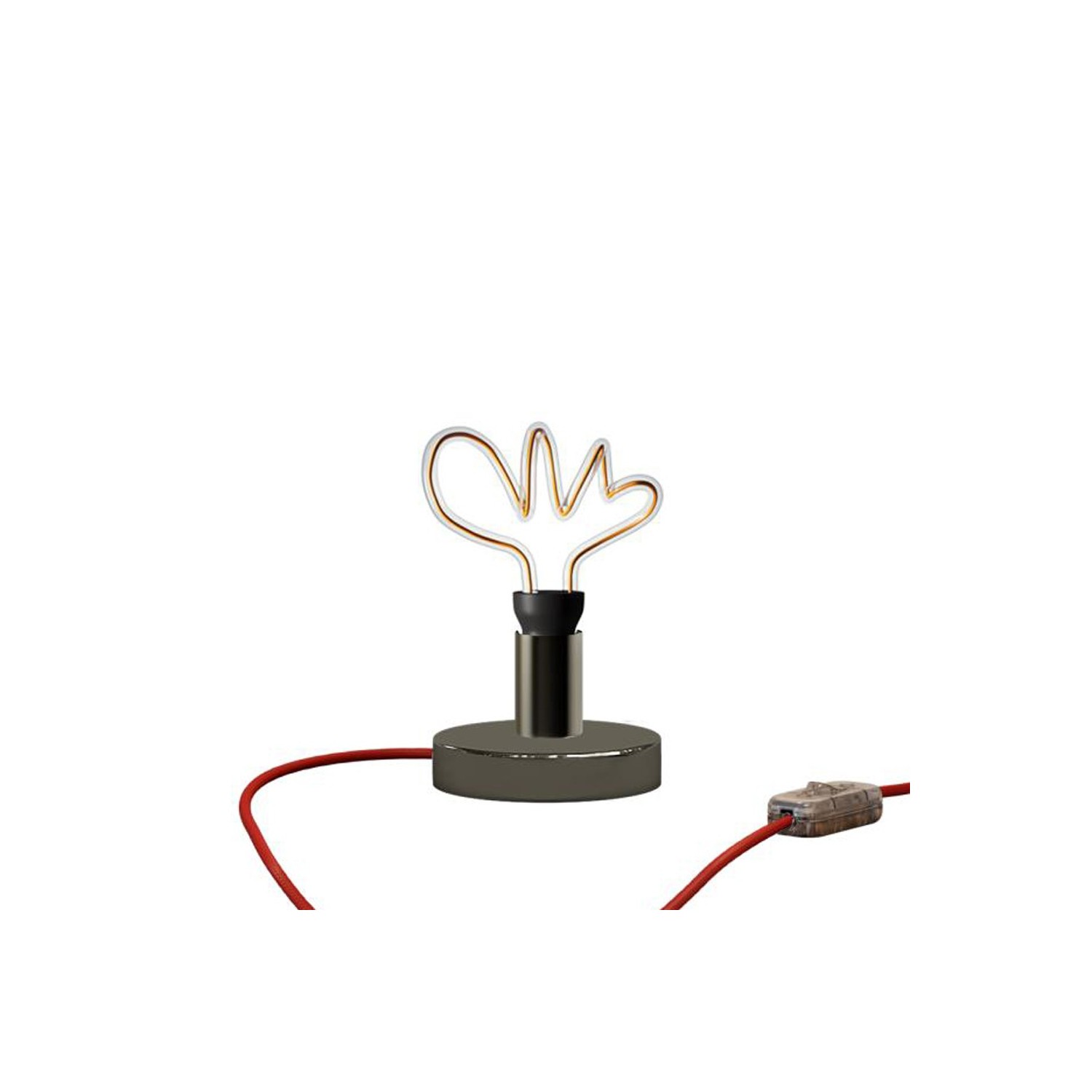 Posaluce Cloud Metal Table Lamp with two-pin plug