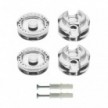 Wall mounting universal fairlead for large section fabric cables 3x1 e 3x1,5 and for EIVA system - 2 pieces