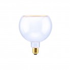 LED Globe G125 Clear Lightbulb Floating Collection 6W Dimmable 1900K