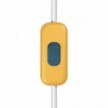 Inline single-pole switch Creative Switch yellow mustard