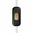 Inline single-pole switch Creative Switch carbon fiber colour