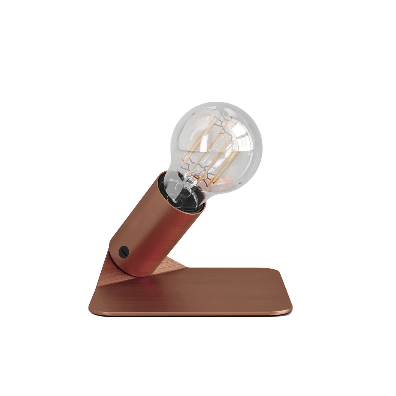 SI! 5V Table lamp with A60 light bulb and metallic base