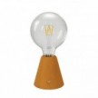 Portable and rechargeable Cabless01 LED lamp with G125 Globe light bulb