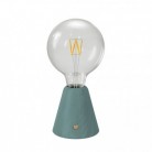 Portable and rechargeable Cabless01 LED lamp with G125 Globe light bulb