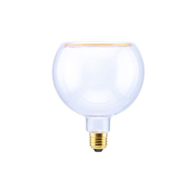 LED Globe G125 Clear Light Bulb Floating Collection 4.5W 300Lm 2200K Dimmable