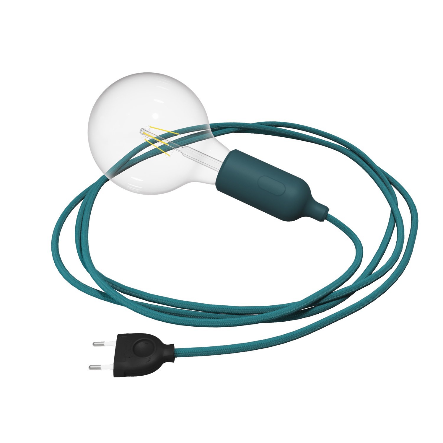 Silicone Snake lamp with switch and plug