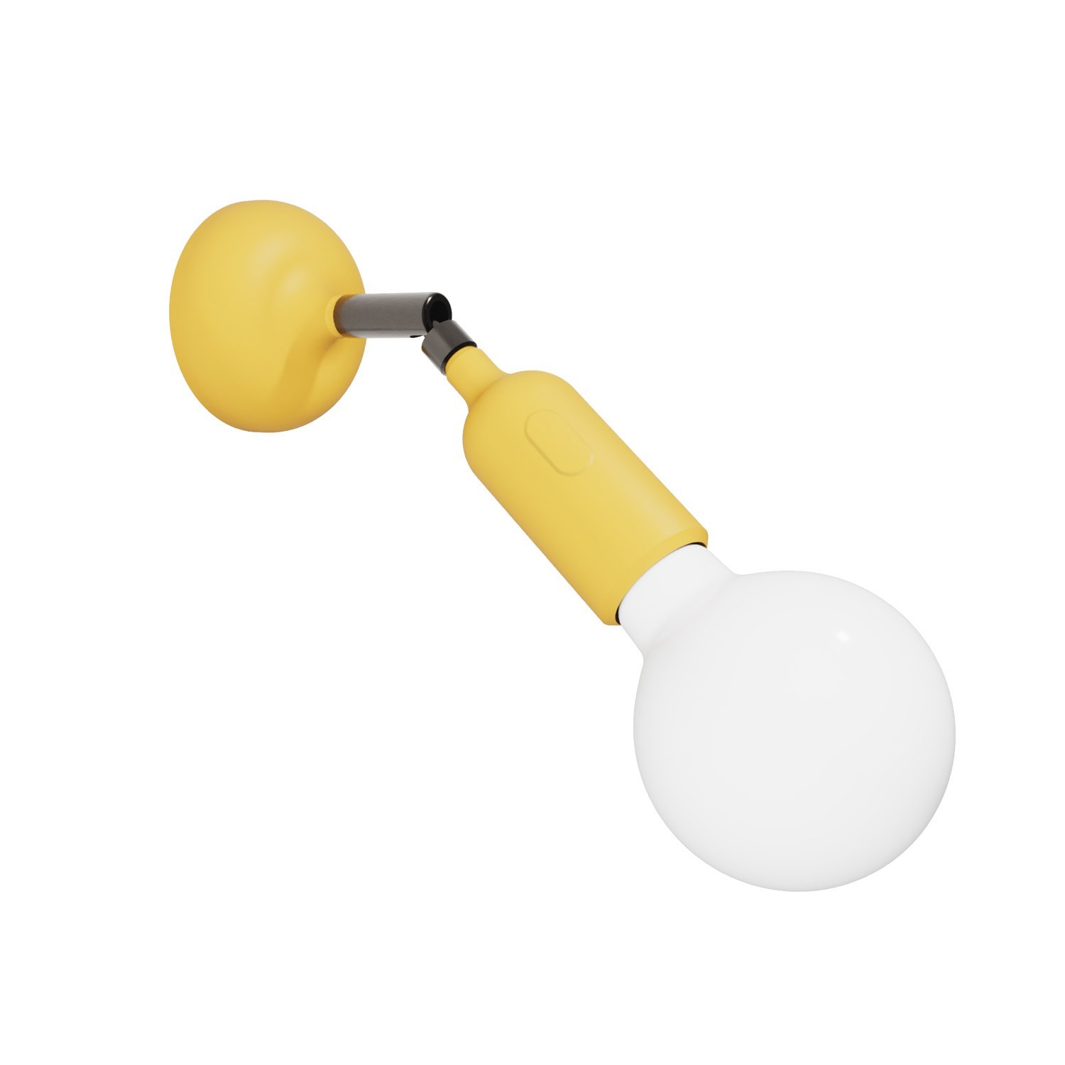 Silicone Fermaluce lamp with joint and built-in switch