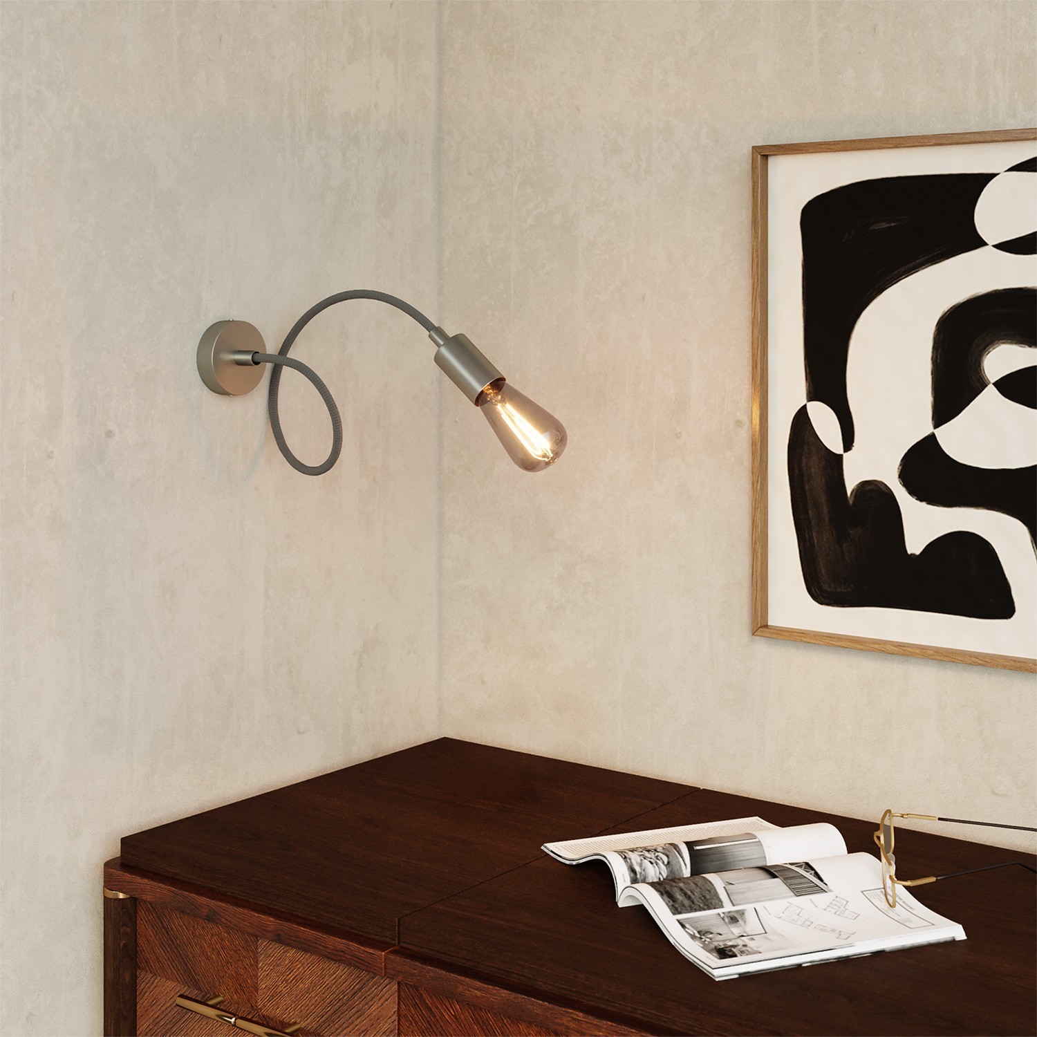 Creative Flex 60 cm wall and ceiling lamp