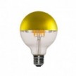 Flex 90 ceiling lamp flexible provides diffused light with LED G95 light bulb