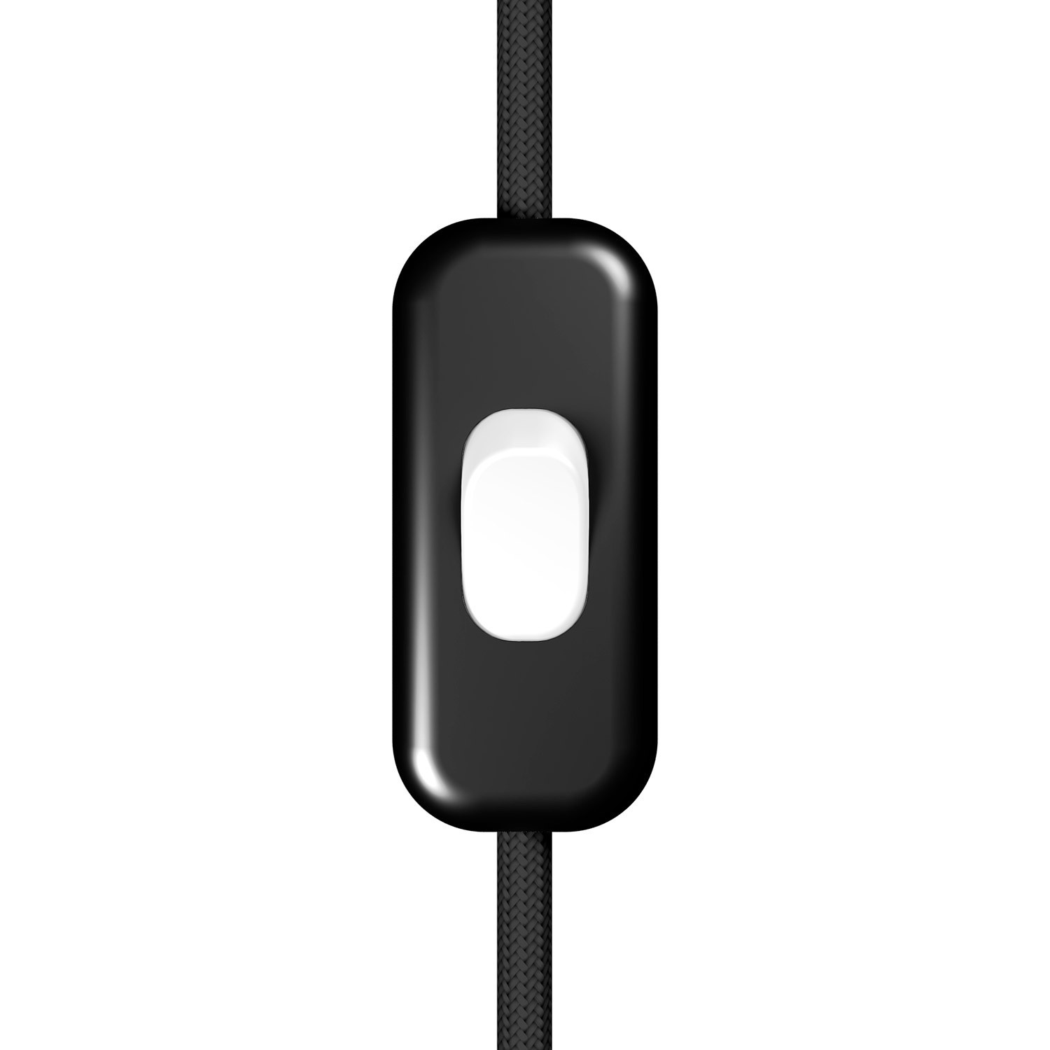 Inline single-pole switch Creative Switch Black