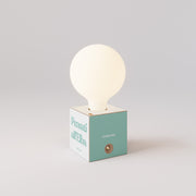 Cabless03 "Pensati all’Elba" con lampadina globo effetto porcellana - Tuttapolpa