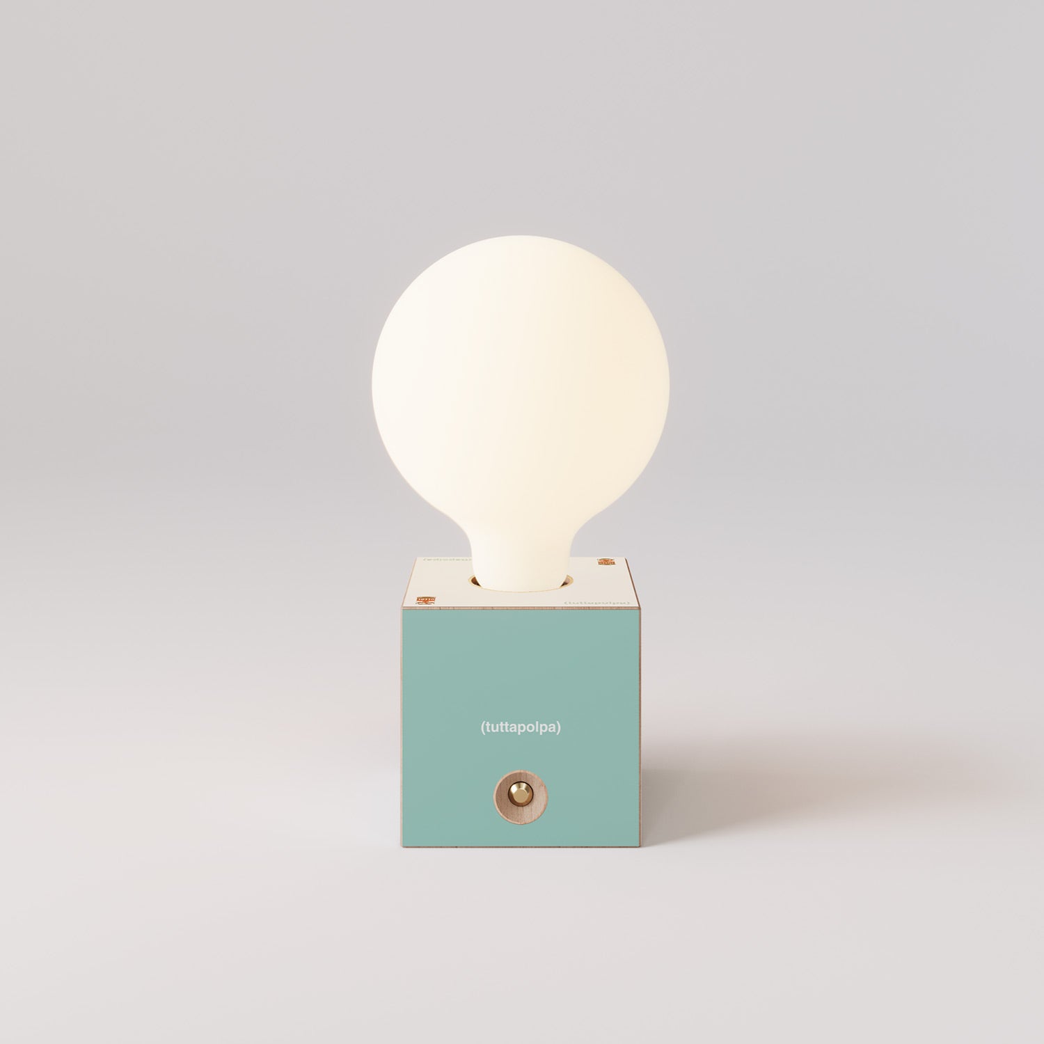 Cabless03 "Pensati all’Elba" con lampadina globo effetto porcellana - Tuttapolpa